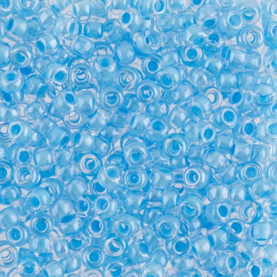 Прозрачный блестящий с цветным отверстием