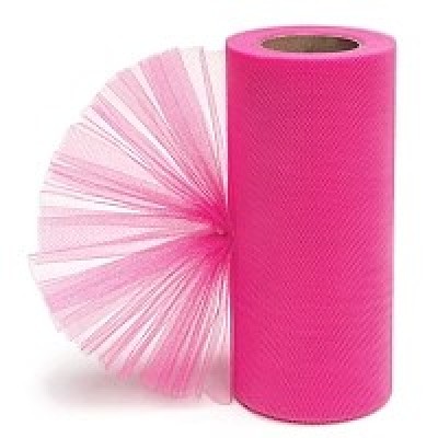 Фатин однотонный