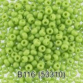 Бисер Чехия "Gamma" круглый 2 10/0 2,3 мм салатовый (53310) Бисер Чехия "Gamma" круглый 2 10/0 2,3 мм салатовый (53310)