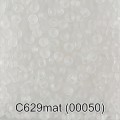 Бисер Чехия "Gamma" круглый 3 10/0 2,3 мм 5 г прозрачный матовый (00050)