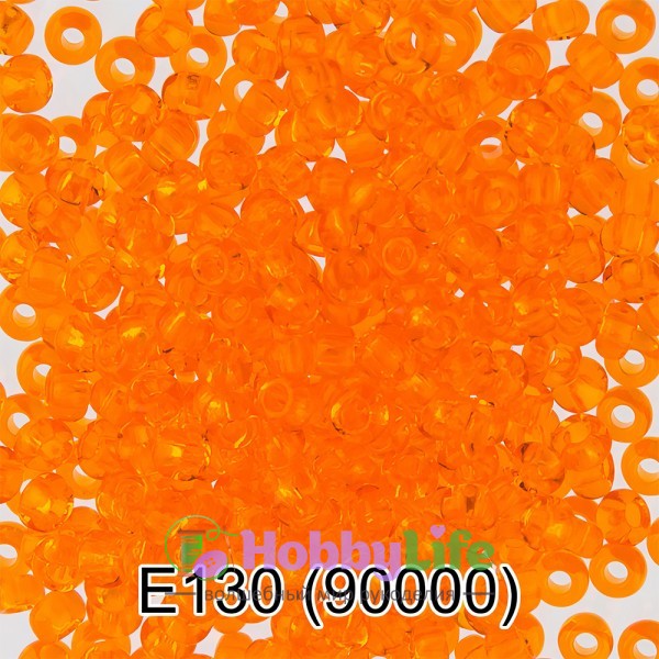 Бисер Чехия "Gamma" круглый 5 10/0 2,3 мм оранжевый (90000)