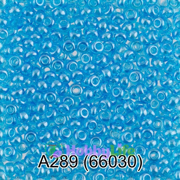 Бисер Чехия "Gamma" круглый 1 10/0 2,3 мм 5 г голубой (66030)