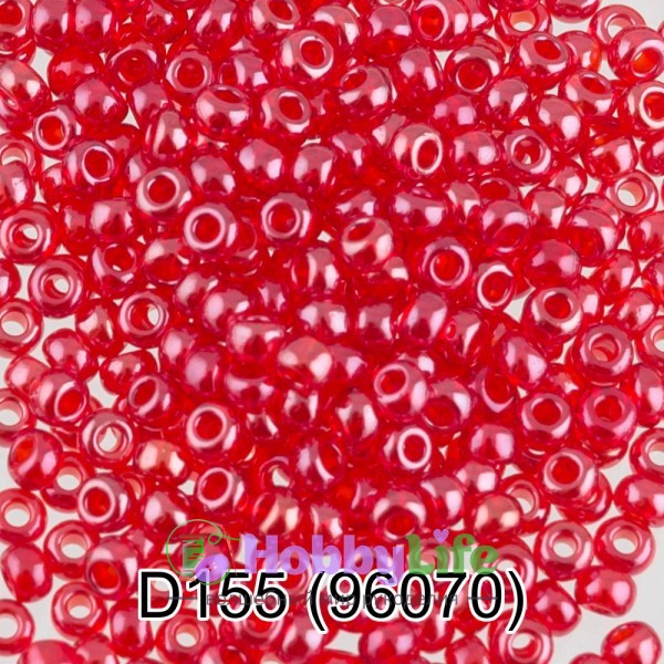 Бисер Чехия "Gamma" круглый 4 10/0 2,3 мм 5 г малиновый (96070)