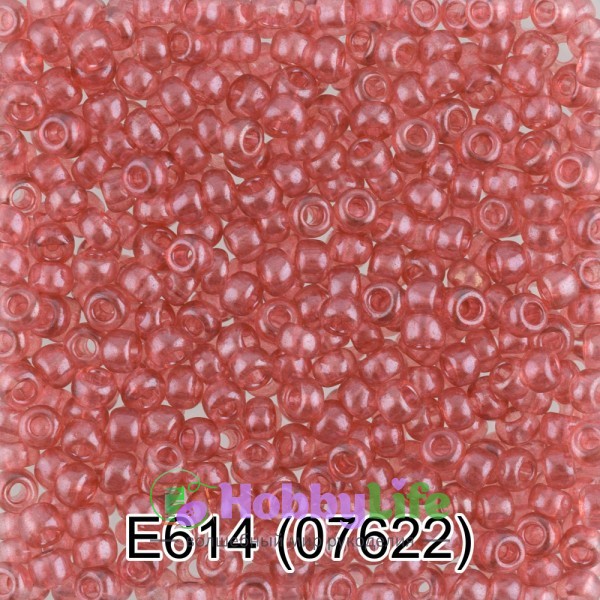 Бисер Чехия "Gamma" круглый 5 10/0 2,3 мм 5 г розовый (07622)