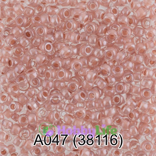 Бисер Чехия "Gamma" круглый 1 10/0 2,3 мм 5 г св.бежевый (38116)