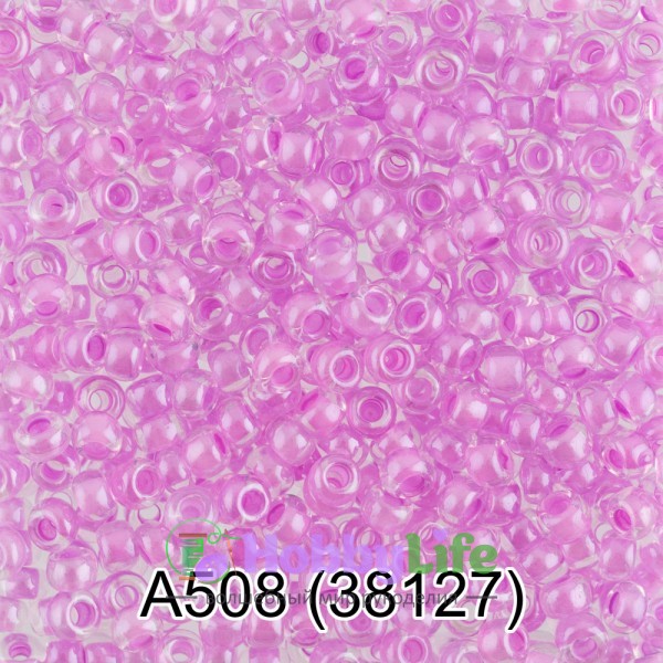 Бисер Чехия "Gamma" круглый 1 10/0 2,3 мм 5 г св.фиолетовый (38127)