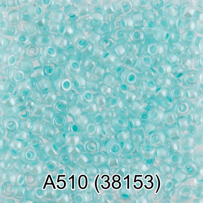 Бисер Чехия "Gamma" круглый 1 10/0 2,3 мм 5 г св.бирюзовый (38153)