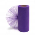 Фатин в шпульках 15 см (1 м), темно-фиолетовый №20