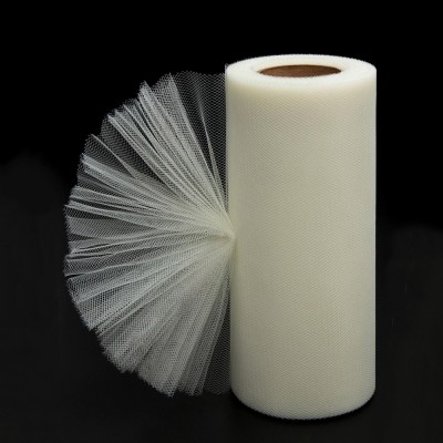 Фатин в шпульках 15 см (1 м), айвори №33