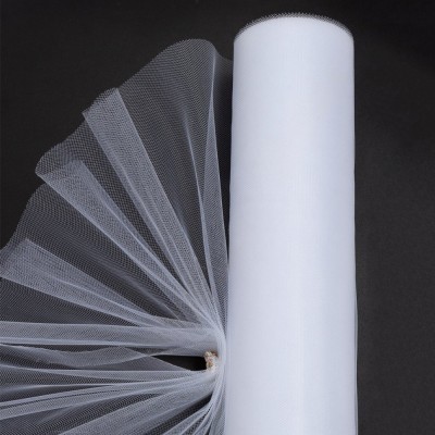 Фатин однотонный 50 см (1 м), белый №2