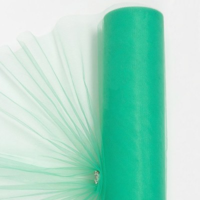 Фатин однотонный 50 см (1 м), аквамариновый №18