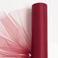 Фатин однотонный 50 см (1 м), бордовый №22