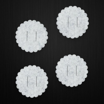 Фетровая основа 4 см (10 шт), белый