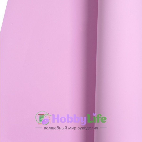 Иранский фоамиран 1 мм, 60*70 см, темно-розовый №148