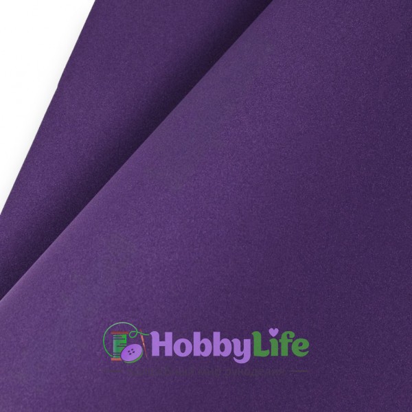 Китайский фоамиран 1 мм, 49*49 см, темно-фиолетовый №1071