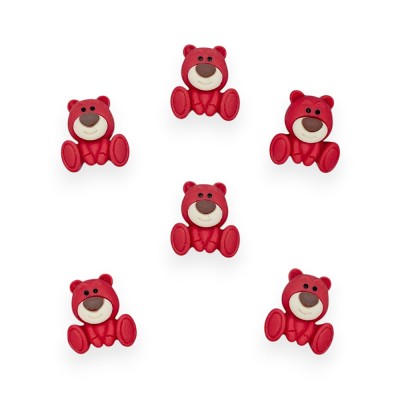 Кабошон "Медвежонок" 2,1*2,3 см (1 шт)