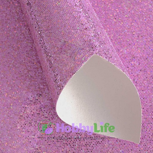 Кожзам "Соты" 20*30 см (1 лист), розовый №13А