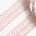 Кружево 4,5 см (1 м), розовая пенка №12