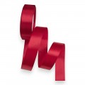Лента атласная 2,5 см*23 м, бордовый №033