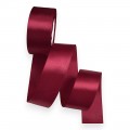 Лента атласная 4 см*23 м, бордовый №037