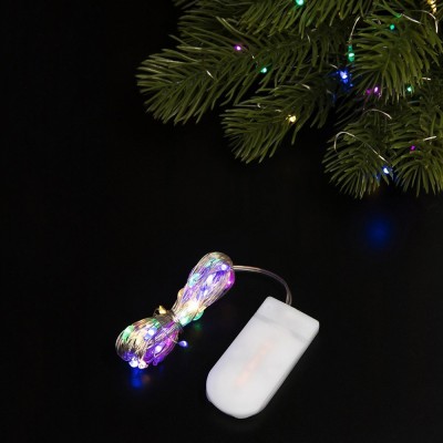 Гирлянда на батарейках "Роса" 5 м (цвет мульти)