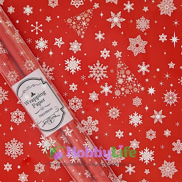 Бумага упаковочная 70*100 см (2 шт), №33