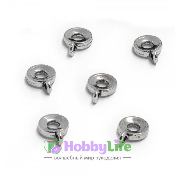 Бейл 8 мм (1 шт), серебро