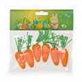 Пасхальный декор "Морковка" 4 см (6 шт)