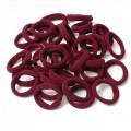 Резинки бесшовные для волос 4 см (10 шт), бордовый №10 Резинки бесшовные для волос 4 см (10 шт), бордовый №10