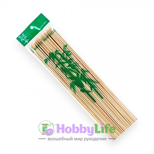 Шпажки бамбуковые 20 см (~90 шт) d=3 мм