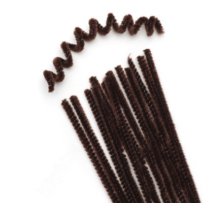 Синельная проволока 30 см, шоколадная (1 шт)