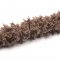 Синельная проволока плюшевая 1 м, темно-коричневый (1 шт)