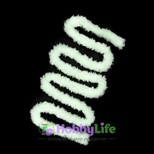 Синельная проволока плюшевая 1 м, мятный (1 шт)
