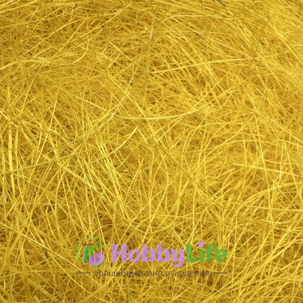 Сизаль 100 г, желтый