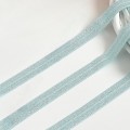 Тесьма эластичная с люрексом 1,5 см (1 м), голубой