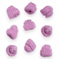 Фурнитура "Шапочка" 3,5*3,5 см (1 шт), сиреневый